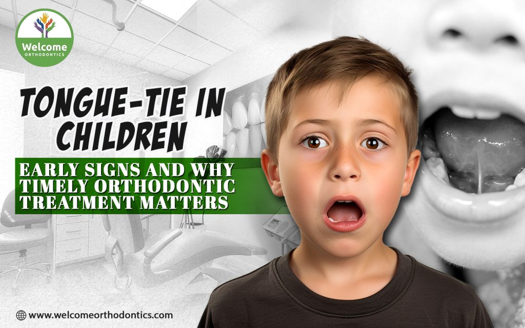 Tongue-Tie in Children: Early Signs and Why Timely Orthodontic Treatment Matters