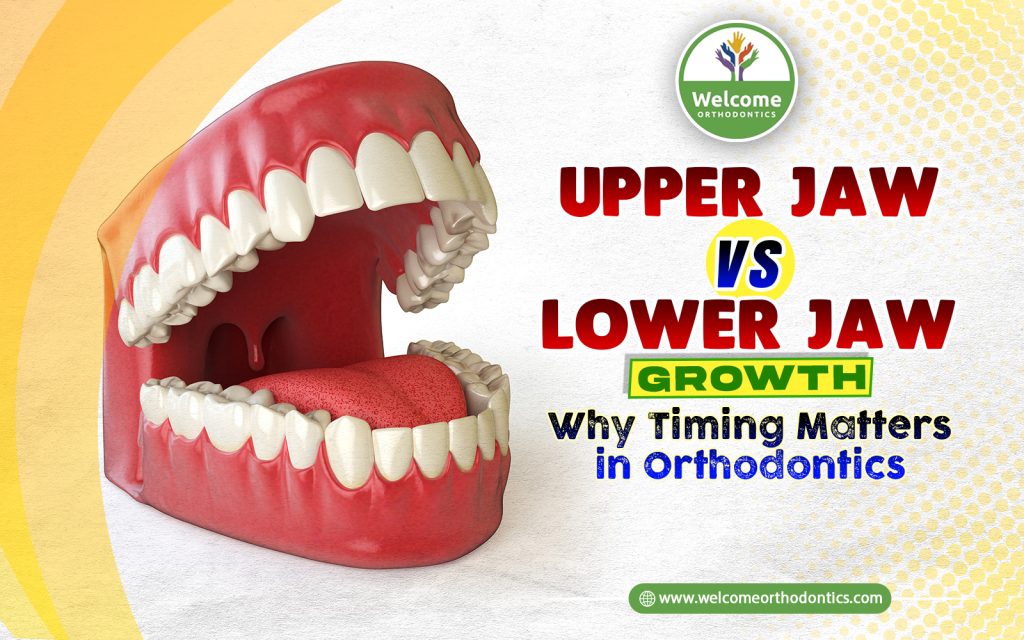 Illustration for Upper Jaw vs Lower Jaw Growth: Why Timing Matters in Orthodontics