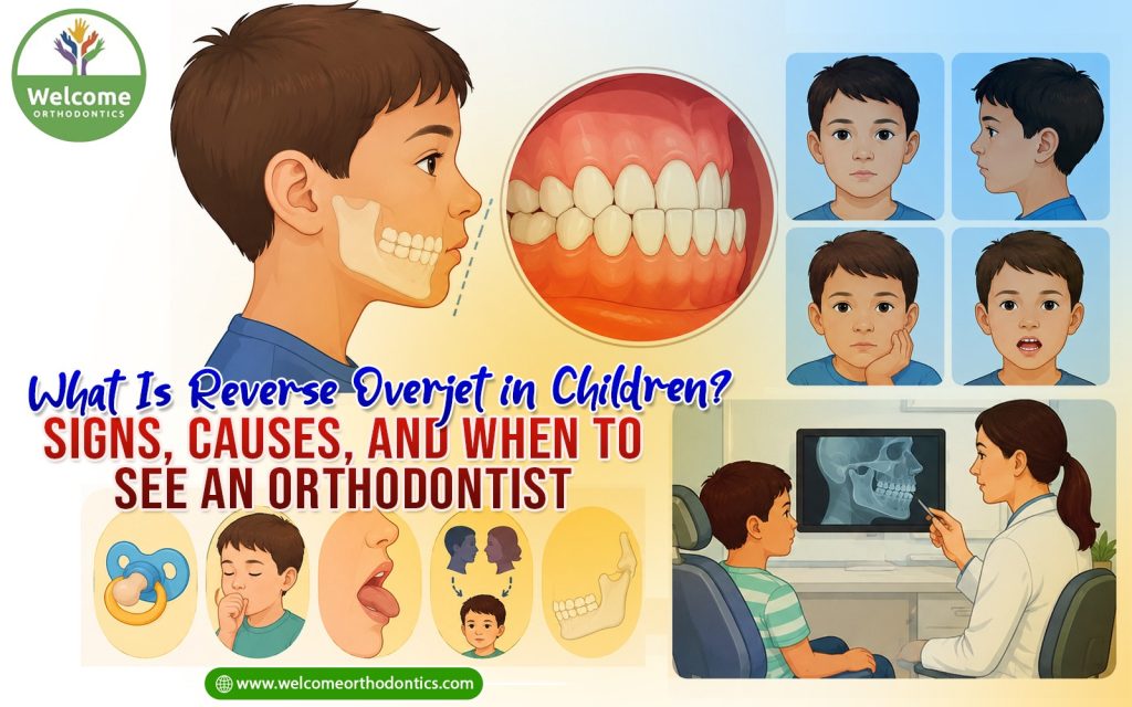 Illustration for What Is Reverse Overjet in Children? Signs, Causes, and When to See an Orthodontist