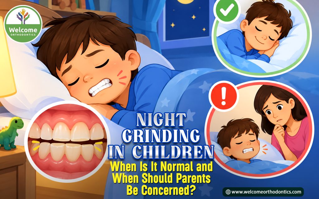 Illustration for Night Grinding in Children: When Is It Normal and When Should Parents Be Concerned?